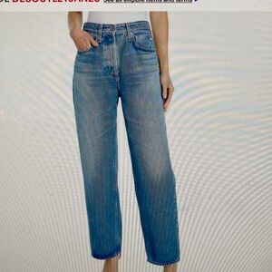 AG Knox High rise baggy boyfriend jeans